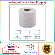 Boardwalk 2-Ply Toilet Tissue, Septic Safe, White, 400 Sheets/Roll, 96 Rolls/Car