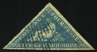 Cape of Good Hope 1855-63 4d blue SG# 6a, VF Used £90,00