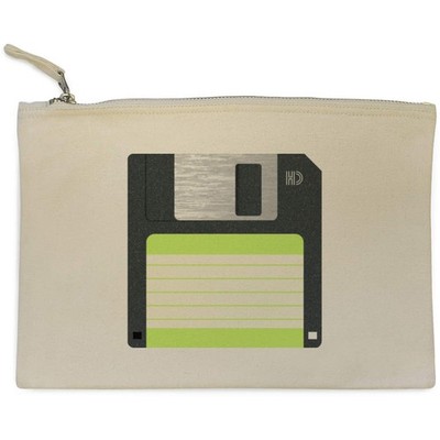 Clutch / Zubehörkoffer aus Canvas ''Floppy Disk'' (CL00041627)