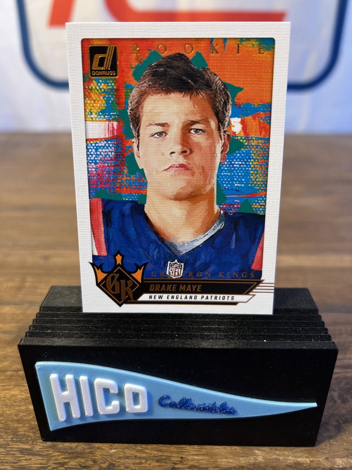 2024 Panini Donruss Rookie Gridiron Kings Drake Maye #3 (RC)