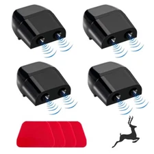 4 PCS Deer Whistle Avoids Collisions Deer Warning Devices Animal Alert For Cars
