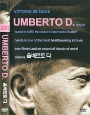Umberto D. (1952) Vittorio De Sica / Carlo Battisti DVD NEW *SAME DAY SHIPPING*