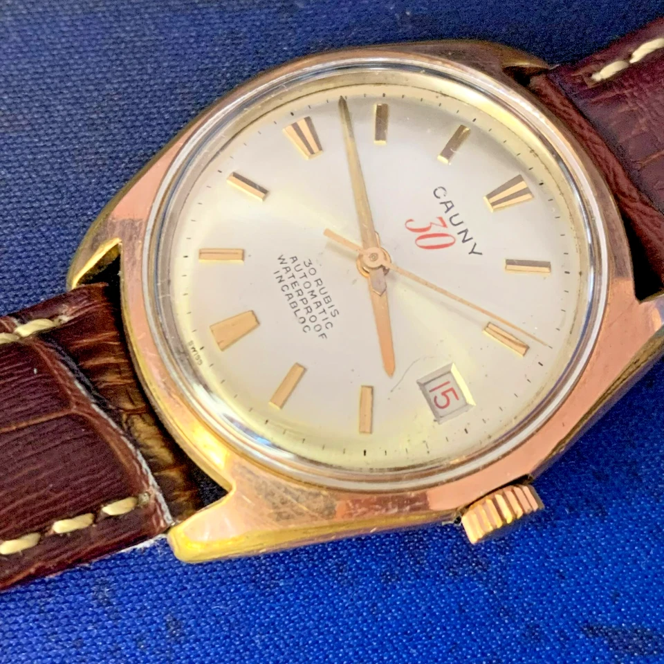 Cauny Prima 30 - Reloj Automático Vintage - 30 Joyas - Hecho en Suiza - c.1950 Foto 2 de 4