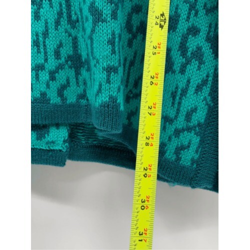 Native Scandinavian Supply Co. Sweater Poncho Women Green Baby Alpaca Nordic - Picture 11 of 14