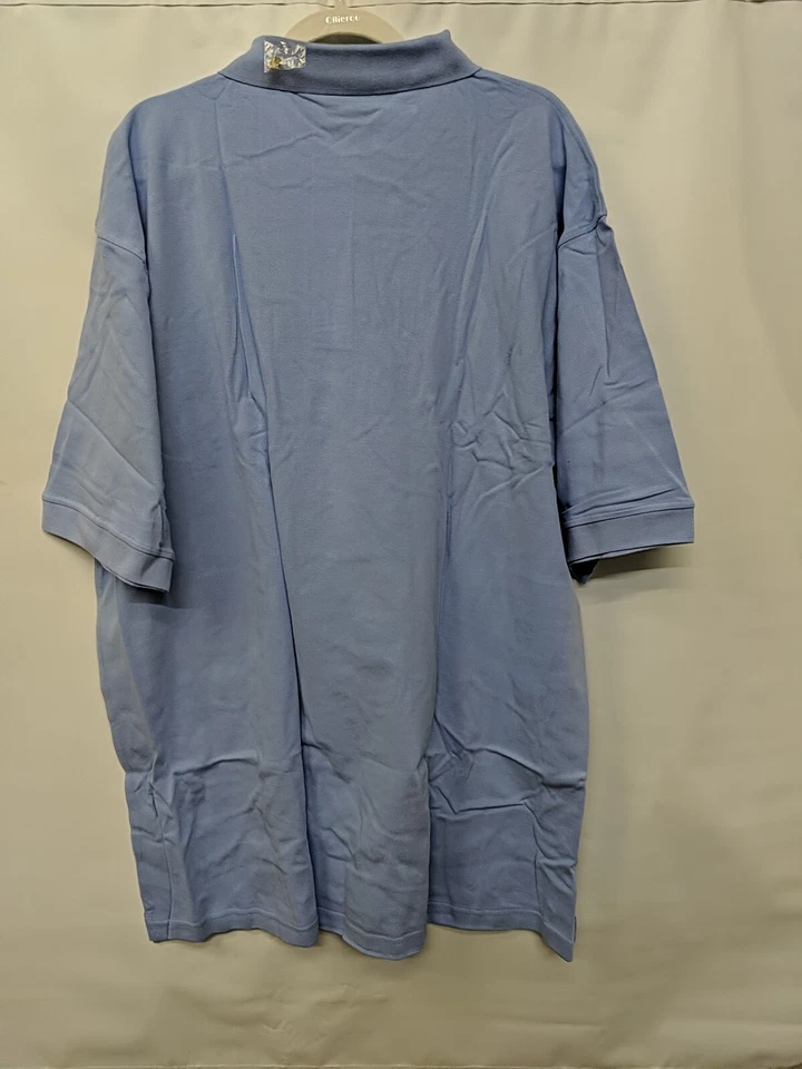 Camiseta para hombre Scandia Woods manga corta cuello periwinkle talla 4XL Foto 2 de 4