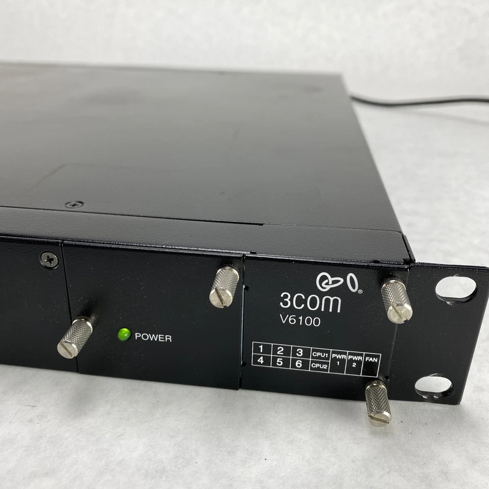 3Com V6100 VCX Digital Chassis 3CRVG71225-07 GTPM00101 - Image 3 of 4