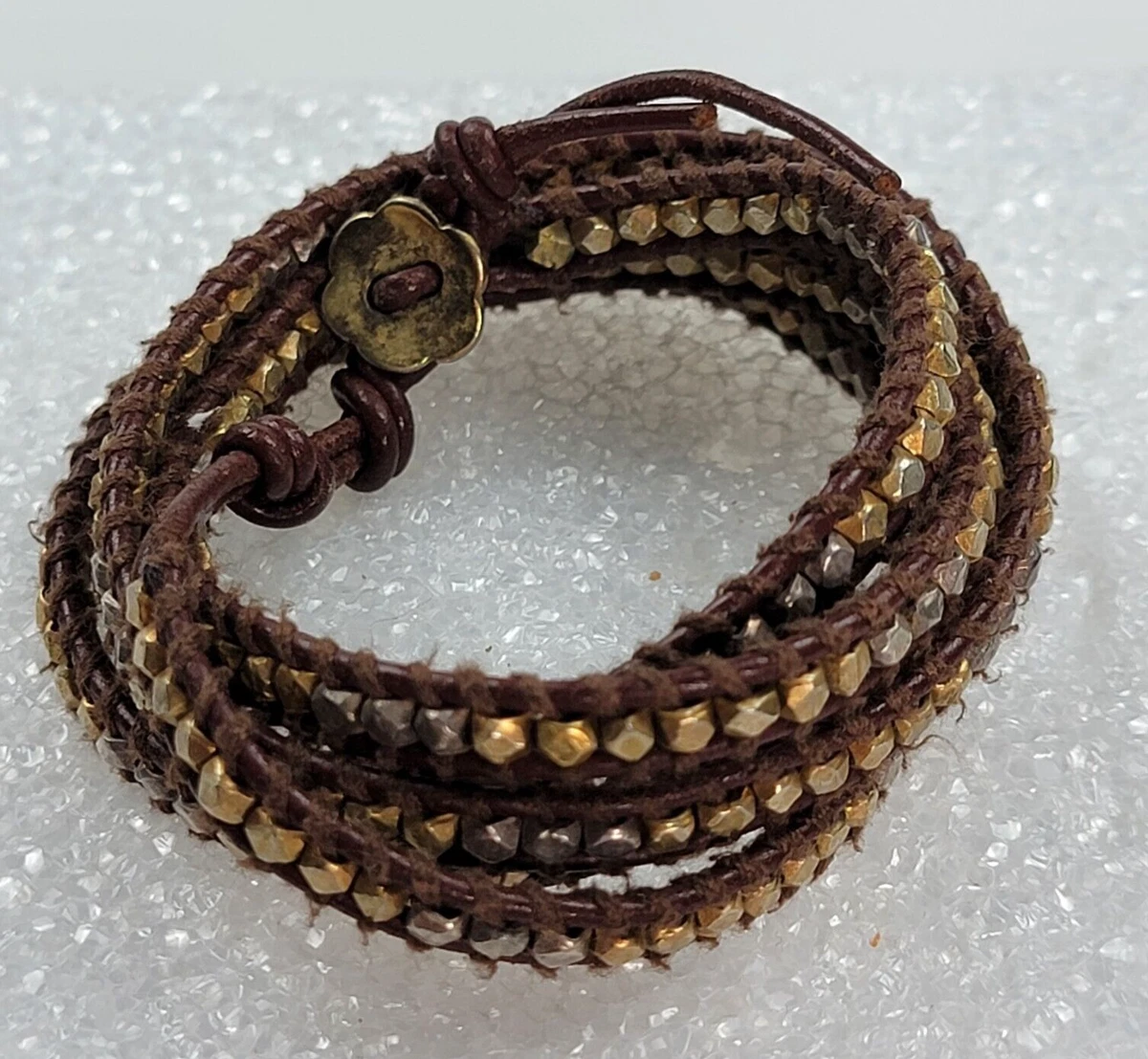 Chan Luu's leather-wrap bracelet is widely copied