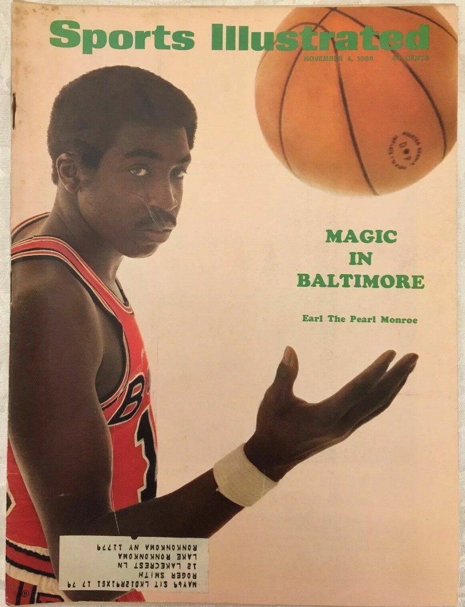 November 4, 1968 Magic In Baltimore Earl The Pearl Monroe SPORTS