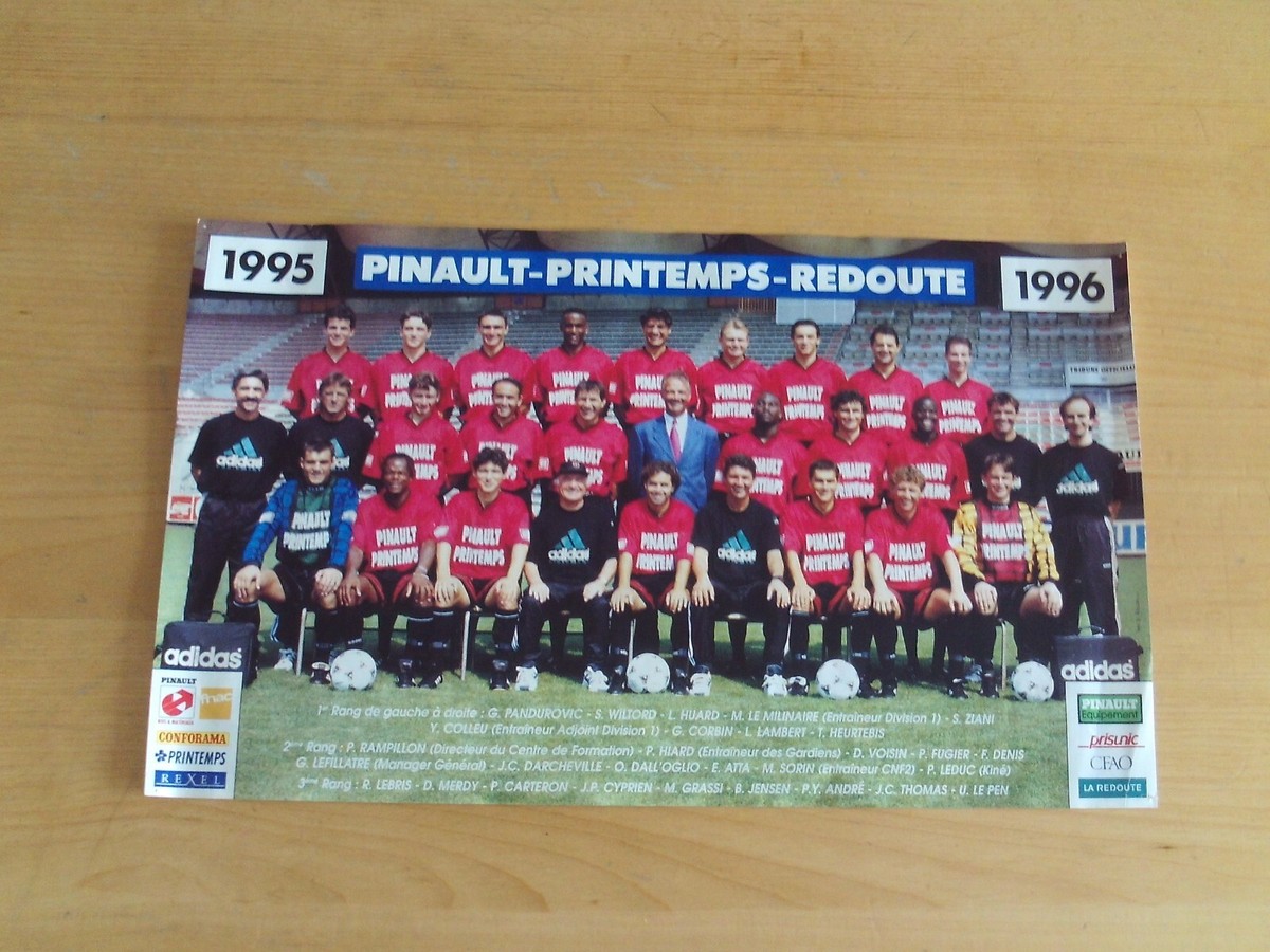 Match Stade rennais FC - AS Saint-Étienne, 34e journée Division 1 (1995-1996