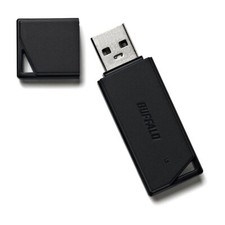 BUFFALO USB2.0 Both are USB memory 16GB black RUF2-KR16GA-BK w/ Strap Hole NEW