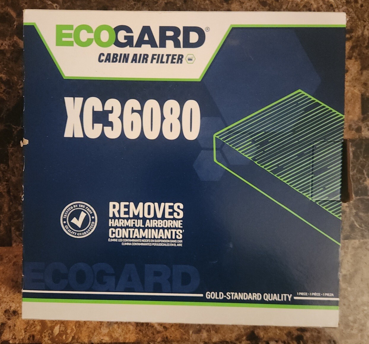 Cabin+Air+FilterBATTERY+EV+28EV2FBEV29+Ecogard+XC36080 for sale