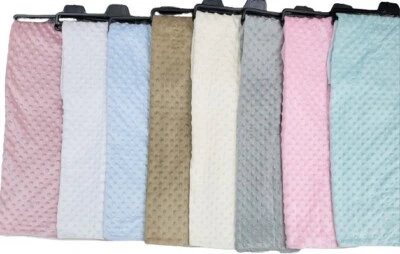 BABY POWERS Babydecke Weich Fleece Bubble Kinderwagen Krippe Moseskorb Junge Mädchen Unisex 0+ Monate