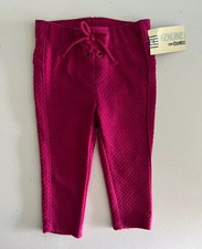 Oshkosh Toddler Girls Pants Leggings Sz 12M Stretch Pink Magenta