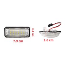 SUBARU OEM Impreza WRX STI Hintere Kennzeichenleuchte Leuchte 84301-FA040 X2