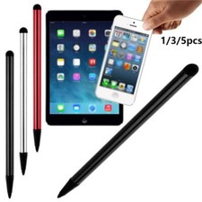 5X 2 IN 1 Stylus Touch Screen Pen For iPad iPhone Samsung PC Cell phone Tablet  