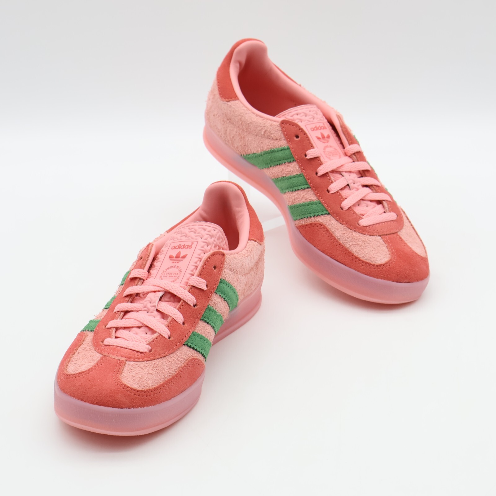 IG6782 adidas Originals Gazelle Indoor Semi Pink Spark Preloved Green (Women's) image 4
