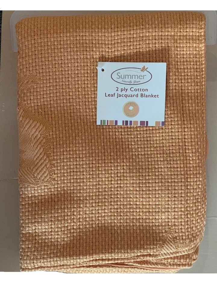 Manta de 2 capas orgánica de jengibre Summer Infant Naturally Yours Foto 2 de 2