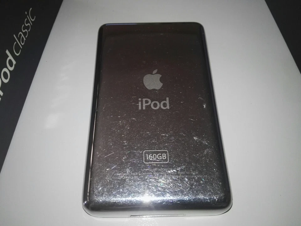 Apple iPod Classic A1238 160GB Silver 6th Gen (MB145LL/A) 15540 songs RARE - Imagen 4 de 4