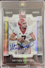 2009 Matthew Stafford Rookie Auto Donruss Elite #182/200