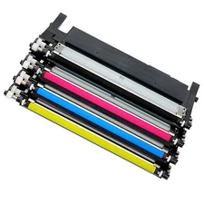 4 Pack CLT-K406S C406S M406S Y406S Toner Set For Samsung Xpress C410W C460FW