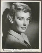 BETSY DRAKE Glamorous Portrait DOUBLE WEIGHT 1950 Original Glamour Photo J3040