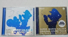 SUPER MARIO GALAXY 1 2 Original Sound Track CD Set of 2 Used Operation confirmed