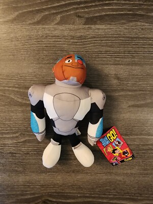 Teen Titans Go CYBORG 9'' Plush Figure Stuffed Doll Soft  DC Comics Toy Factory