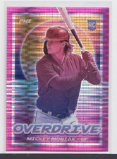MICKEY MONIAK:2021 PANINI CHRONICLES OVERDRIVE PRIZM PINK PULSAR-ROOKIE- No # 10