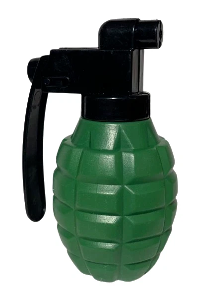 SQUIRTING FAKE COMBAT HERO HAND GRENADE Army Man Green Bomb Squirt Water Toy Gag - Image 4 of 4