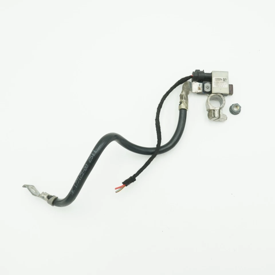 BMW X5 2008-2013 OEM cable de batería negativo sensor de batería inteligente IBS 4169 Foto 2 de 4