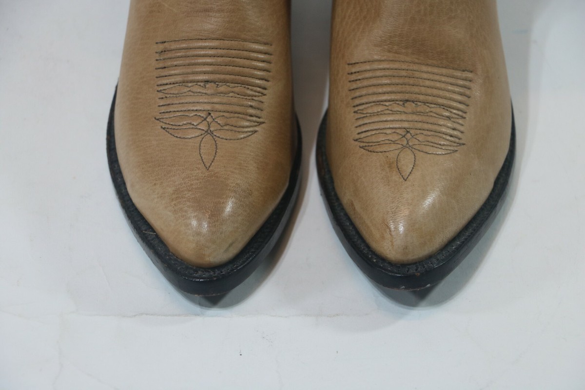 LUCCHESE 2000 Two Tone Cowboy Boots T3503J4 9 B Dark  display picture 3