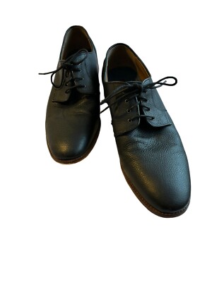 Gordon Rush Woods Black Textured Leather Lace Up Derby Oxford Dress Shoes. SZ 10