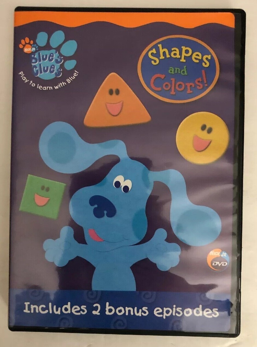 Blue's Clues: Shapes and Colors! DVD 2003 97368753648| eBay