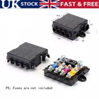 5 Way HEAVY DUTY Power Distribution Fuse Box Block Mega & Midi Fuses 12v & 24v