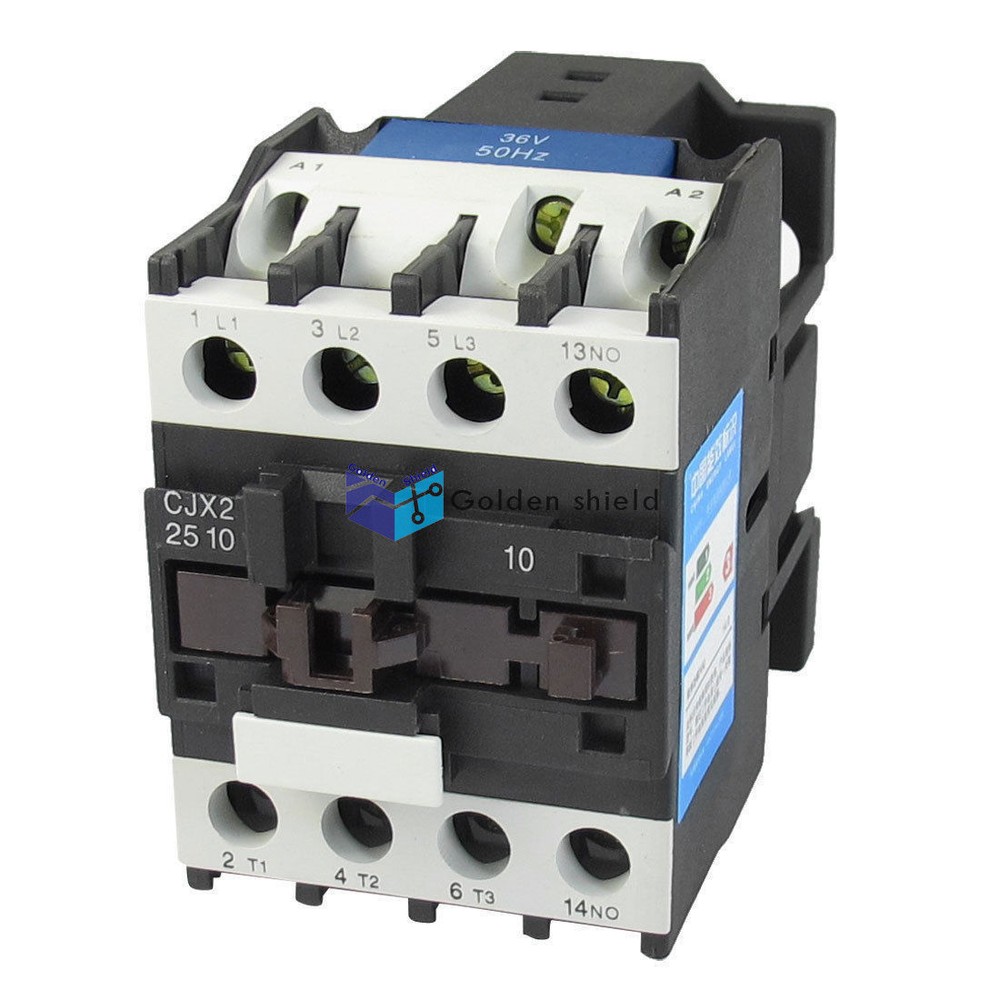 CNC Cjx2s 220V, 110V, 380V, 415V 50/60Hz AC Magnetic Contactor with 2  Contacts CJX2-18 110V 50Hz 三相 1NO モーターコントローラ AC コンタクタ 660V 32A
