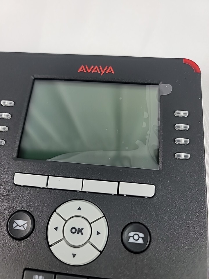 QTY 16) 4 Avaya 9608G 700505424 Gigabit IP Phone Charcoal Grey New In