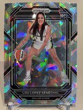 2023 Panini Prizm WNBA Lou Lopez Senechal Ice Prizm #137 Rookie RC Dallas Wings