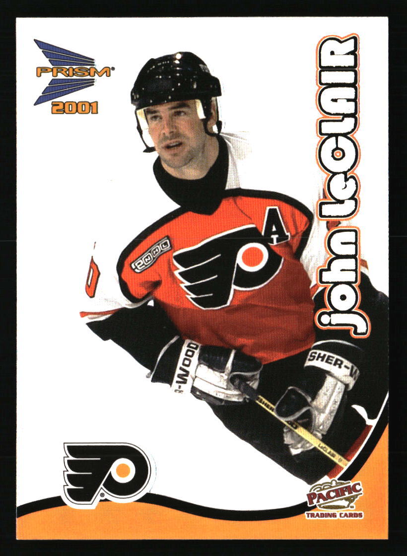 John Leclair 2000-01 Pacific Prism McDonald's #25 HOCKEY Card