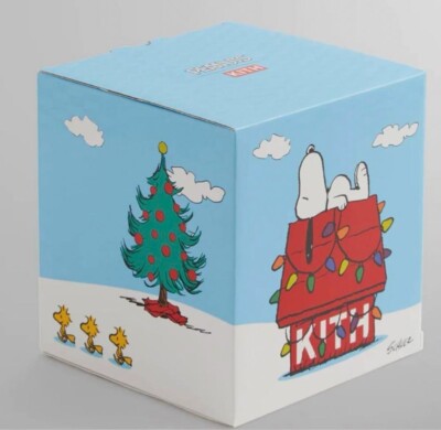 Snoopy Kith House Snow Globe JAPAN NEW Kith for Snoopy Kithmas