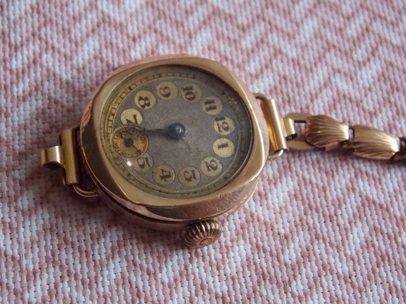 VINTAGE 9CT GOLD LADIES WATCH eBay
