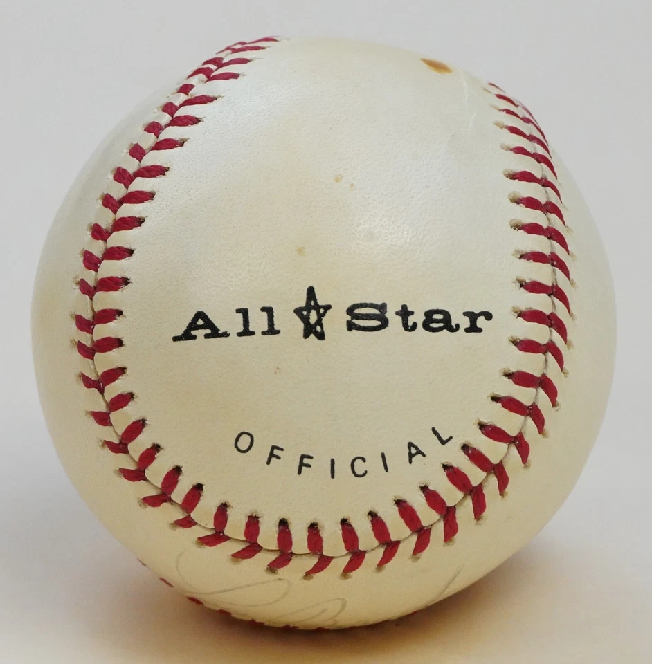 Lou Brock Signed Vintage Baseball PSA/DNA COA Autograph Cardinals Hall of Fame 1 - Image 4 of 4