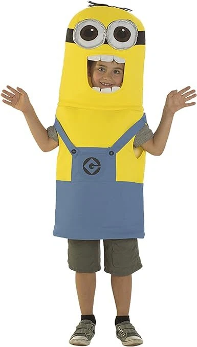 COSTUME MINIONS CATTIVISSIMO ME CARNEVALE TRAVESTIMENTO BAMBINO UFFICIALE