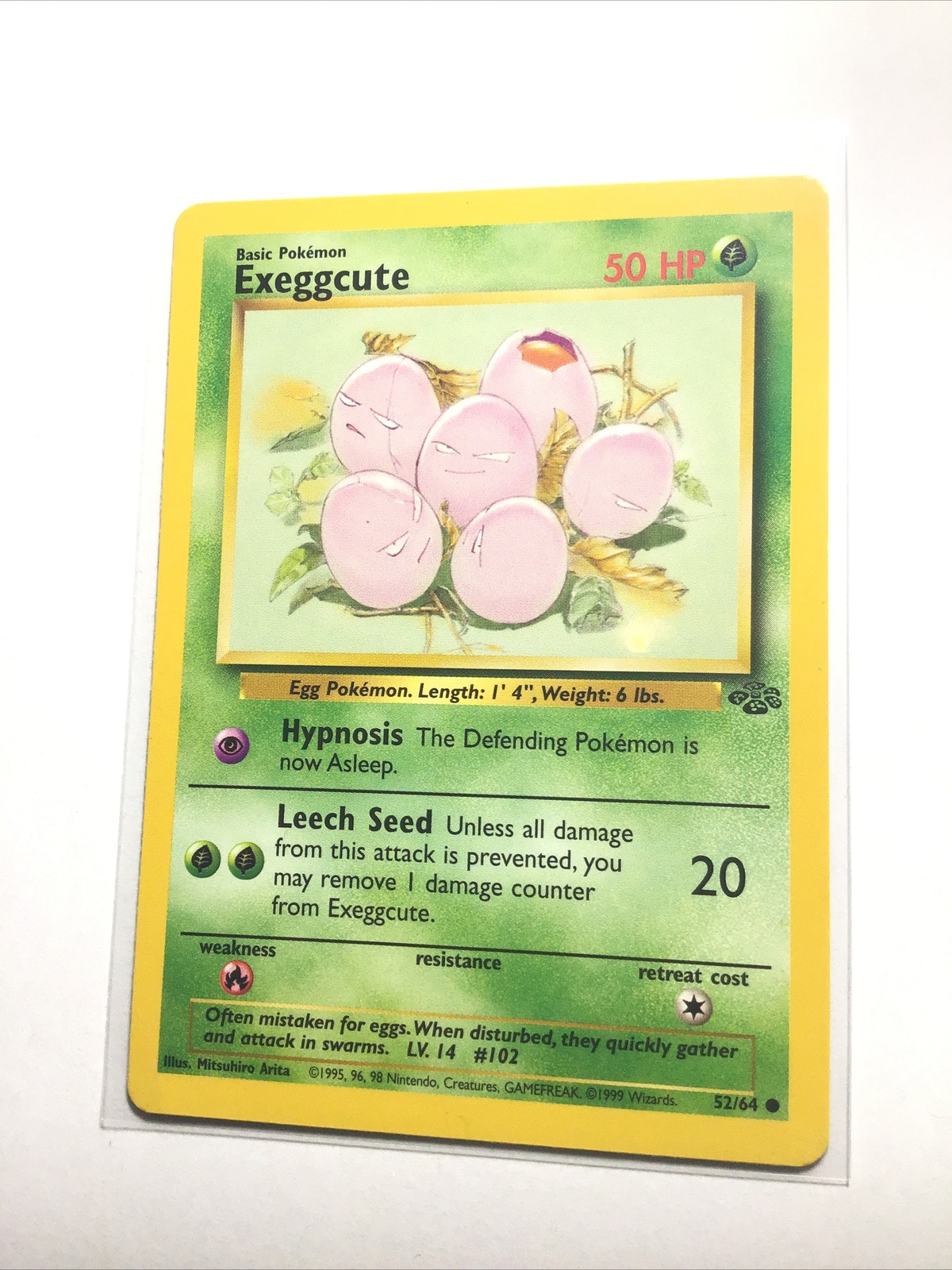EXEGGCUTE - 52/64 - Jungle - Pokemon Card - PL