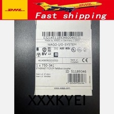 New WAGO 750-341 Fieldbus Coupler Ethernet TCP Digital  Analog Module