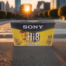 Sony Hi8 HMP Video Tape 60 Min Digital8 120 Min Hi8 New