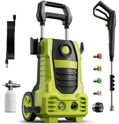 #ad #ad Electric Pressure Washer 26 FT Hose Pressure Cleaner 2030 PSI with 4 Nozzles... $152.22