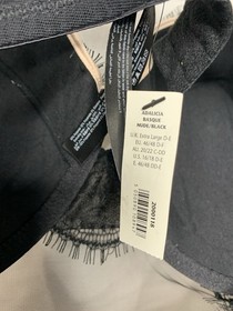 ANN SUMMER UNDERWIRED NUDE/BLACK BASQUE SUSPENDER "ADALICIA" SIZE XL  D-E  BNWT