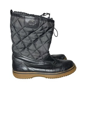 Coach Samara Snow Cold Weather Quilted Boots Black 9