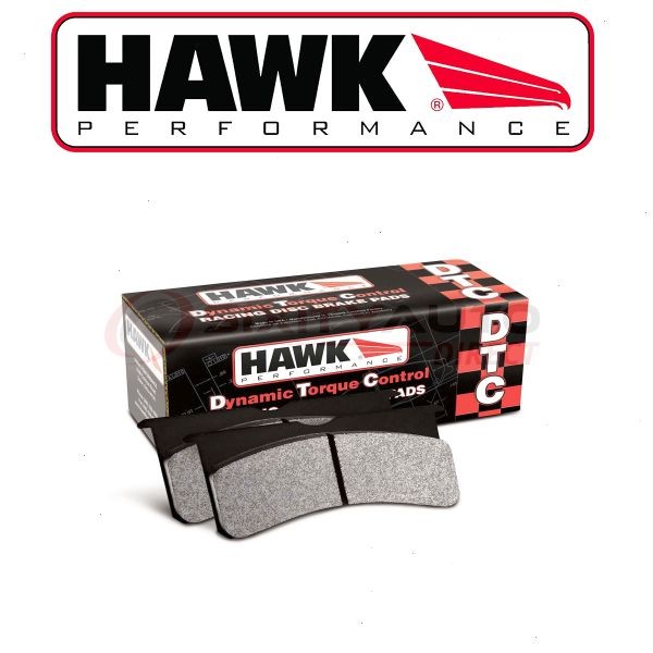 Hawk Rear Disc Brake Pad Set for 1992-1994 Ferrari 512 TR - Braking Stopping cy