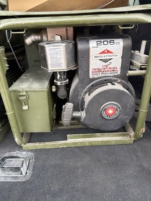 Stromaggregat BW Bundeswehr Eisemann/Bosch 1,2 kW   220V Stromerzeuger